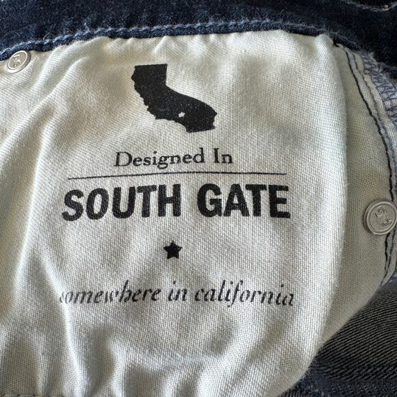 Adriano Goldschmied AG SZ 32R Farrah Skinny Ankle Jeans Stretch Dark Wash Blue - Picture 11 of 12